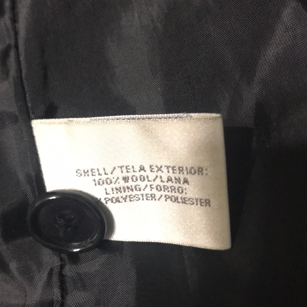 Worthington Long Wool Charcoal Coat - Picture 5 of 6